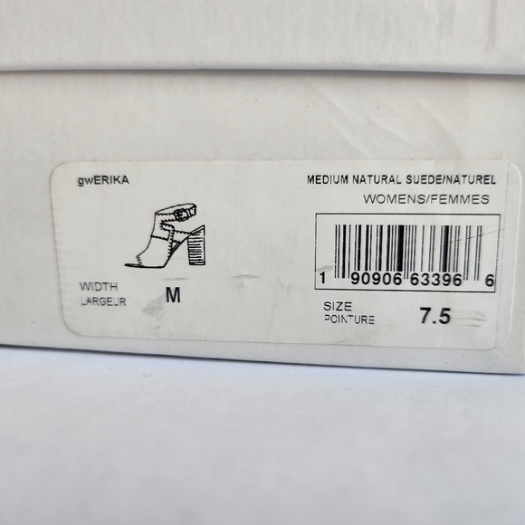 BNIB Guess Suede Sandals - Picture 12 of 12